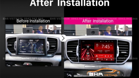 Màn hình DVD Android xe Kia Sportage 2016 - nay | Gotech GT8 Max